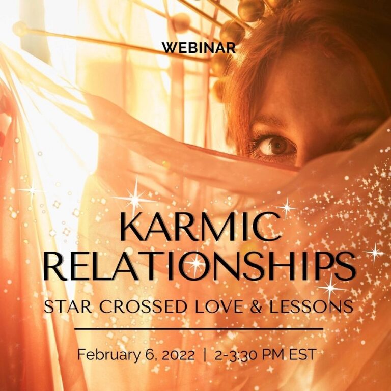 Karmic Relationships: Star Crossed Love & Lessons; Resolutions in Astrology